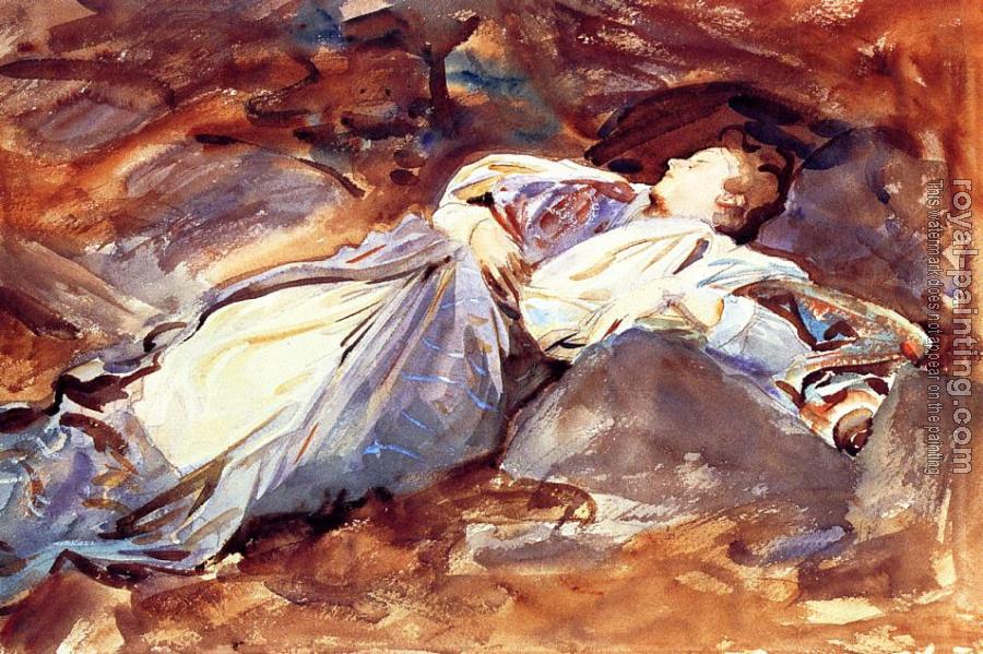 John Singer Sargent : Violet Sleeping